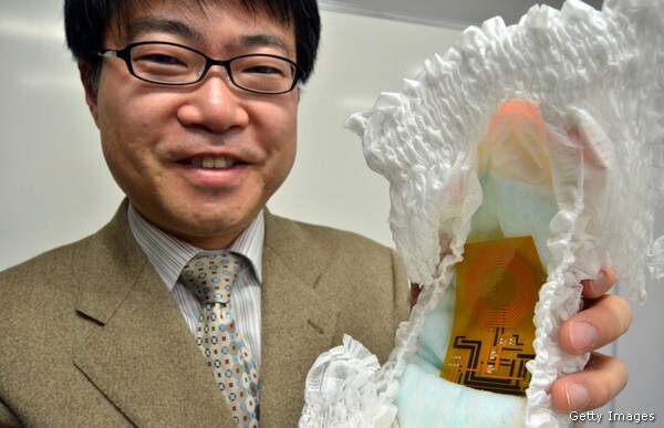 Japan Sensor Will Let Diaper Say Baby Needs Changing