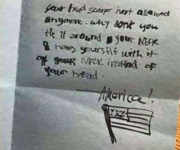 Hang Yourself With Headscarf, Muslim Teacher In Ga. Is Told