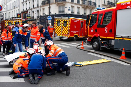 The Latest: 36 Injured, 12 Critically in Paris Bakery Blast