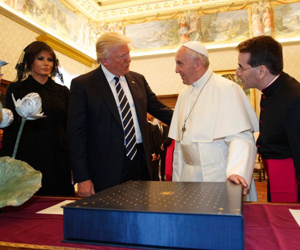 Trump's 'Gift' to the Pope a Sign of the Times