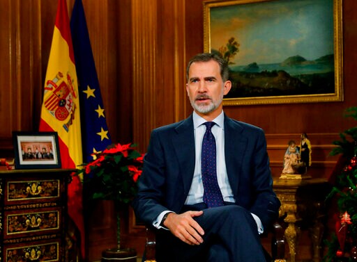 Spain's King Defends Constitution in Christmas Eve Address