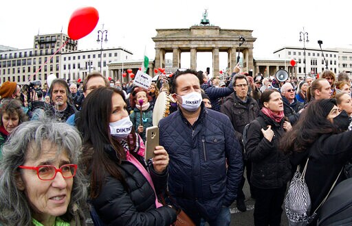 German Capital Braces for Protests of Coronavirus Measures