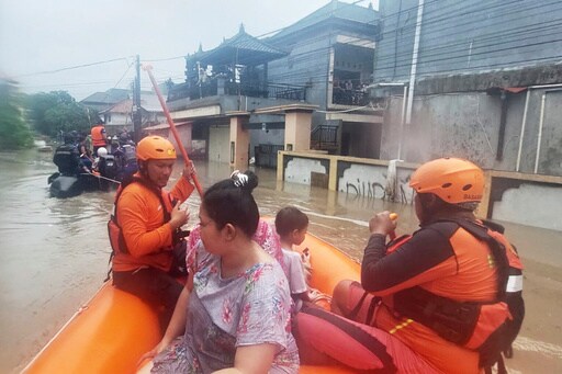 Flash Floods in Indonesia Leave at Least 15 Dead and 10 Missing