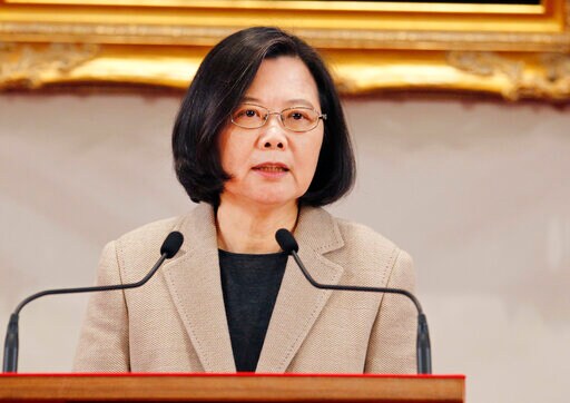 China Says Taiwan Moves like 'stretching Arm to Block a Car'