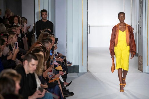 The Latest: Animal Rights Protesters Disrupt Burberry Show