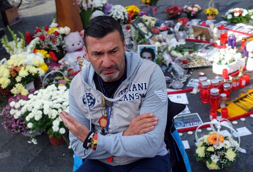 Police Free Bosnian Serb Who Led Protests over Son's Death