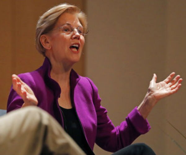 Elizabeth Warren, Kamala Harris Cheered at Liberal Gathering