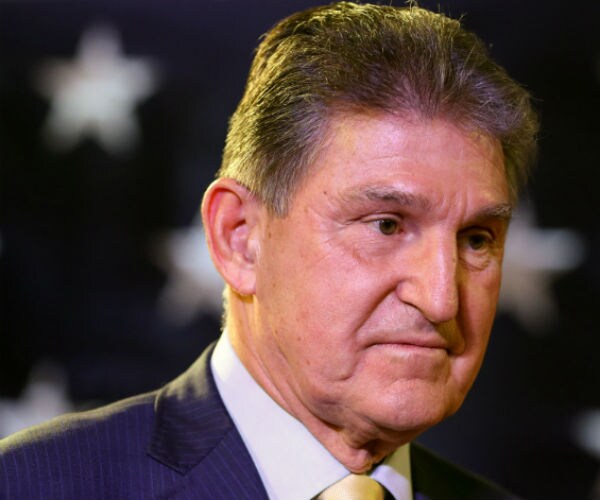 west virginia senator joe manchin is shown