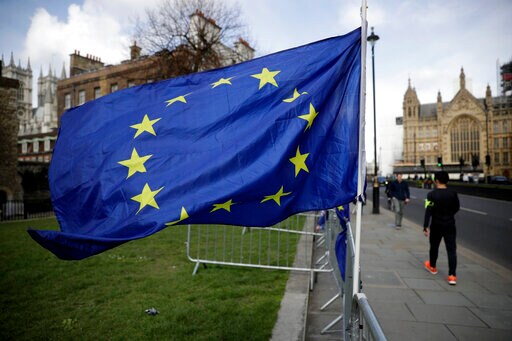 The Latest: EU Says Brexit Clouded by 'fog' from London