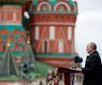 Putin Reviews Russian Military Might as Tensions with West Soar