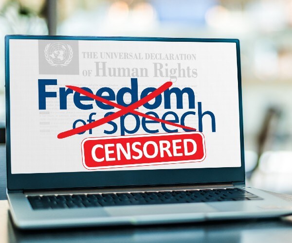 free speech canceled and or censored 