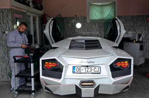 Kosovan Sports Car Enthusiast Builds a Lamborghini Replica