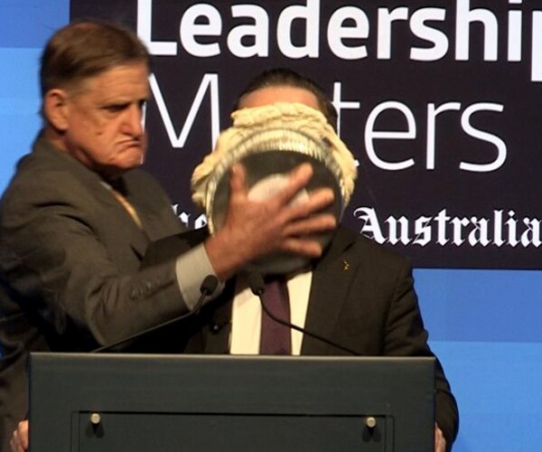 Alan Joyce Pie-in-the-Face Attack Targets Airline CEO