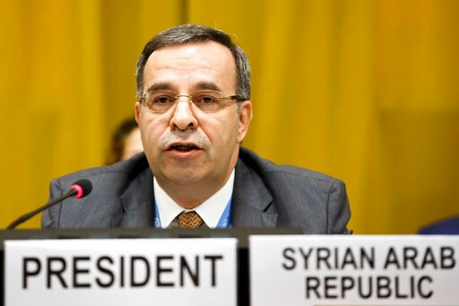 US Calls Syrian Presidency of Disarmament Body 'travesty'