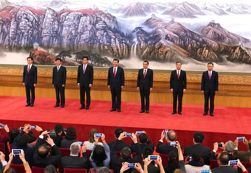 Xi Jinping and Other Key Leaders of China's Communist Party