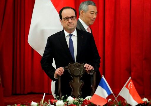 Hollande: Europe Can Beat Protectionism by Working with Asia