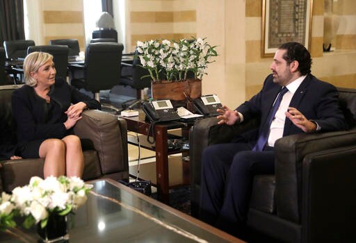 French Far-right Chief Talks about Terror on Beirut Trip