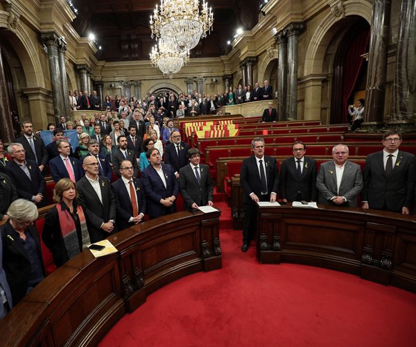 Catalan Parliament OKs Independence, Spain Moves to Seize Control