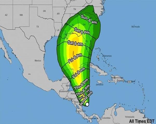 More US Gulf Oil Producers Halt Output Ahead of Tropical Storm Nate