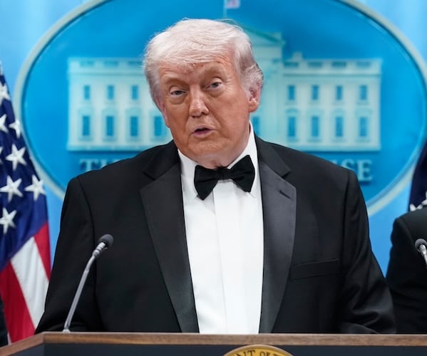 Donald Trump speaking