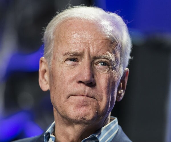 Former Vice President Joe Biden during a panel discussion on the Biden cancer initiative