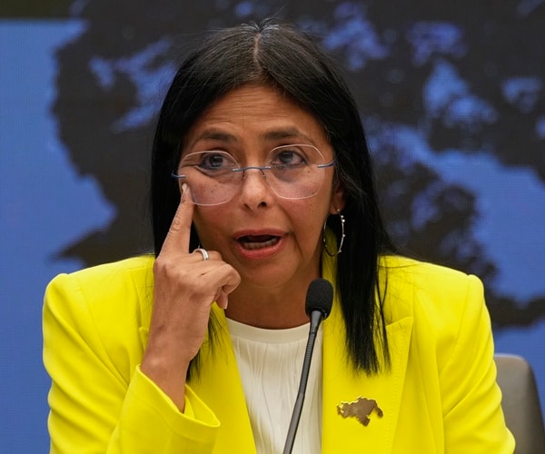 Trump Warns Venezuelan VP Delcy Rodríguez in Magazine Interview