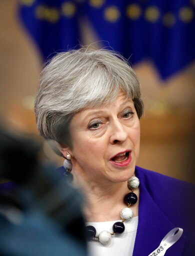 UK's May Urges EU Unity against Russia as Kremlin Slams UK