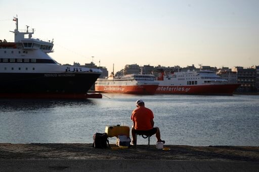 Greek Ferry Strike Leaves Thousands of Travelers Stranded