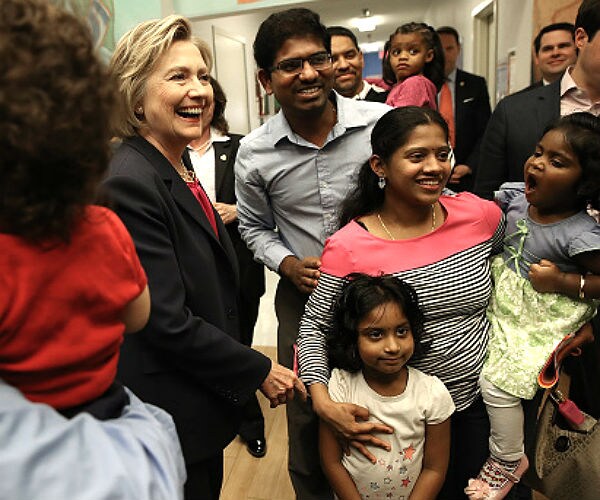 Clinton Pledge: Limit Child Care Costs to 10 Percent of Family Income