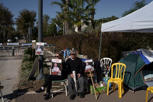 Hostage Families Protest outside Netanyahu's Home, Ramping up Pressure for a Truce-for-hostages Deal