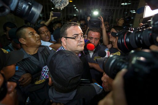 Mexican Ex-gov. Accused of Graft Appears in Guatemala Court