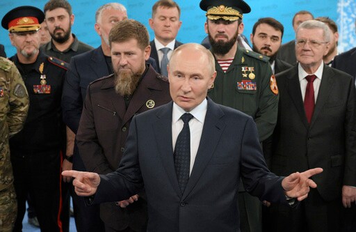 Putin Makes Surprise Trip to Chechnya Amid Ukraine's Cross-Border Incursion