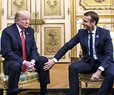 Trump Fires Back at Macron's Welcoming Biden to 'Club'