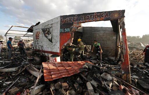The Latest: Prosecutor Ups Death Toll to 26 in Mexico Blast