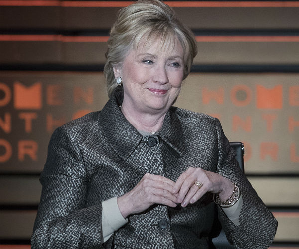 Hillary Clinton Makes Surprise Appearance at Tribeca Fest
