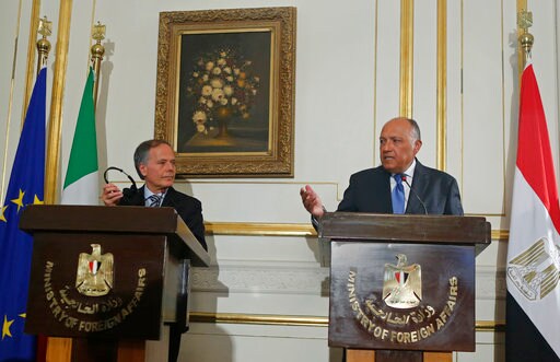 Italy's FM Visits Egypt, First since Killing of Researcher