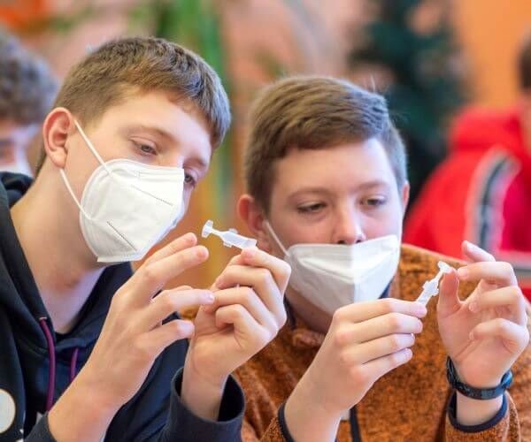 school chums in a time of COVID