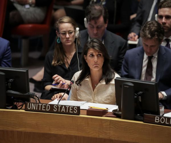 Nikki Haley: Iran, Hamas to Blame for Gaza Violence
