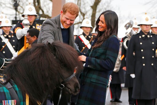 Prince Harry, Meghan Markle Visit Scotland Ahead of Wedding