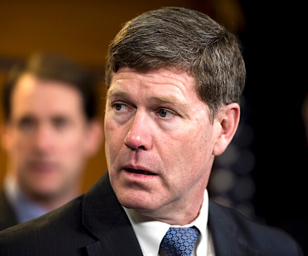 wisconsin democratic representative ron kind looks to his right during a house committee hearing