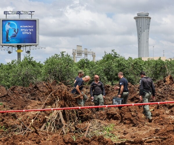 Israelis who spoke to Newsmax at Ben Gurion International Airport a day after a Houthi missile explo...