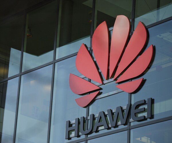 a huawei office building in england