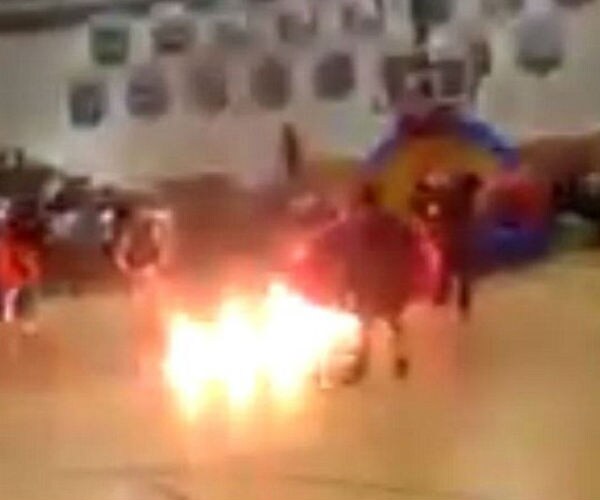 Florida Students Hurt When Performer Catches Fire During Pep Rally