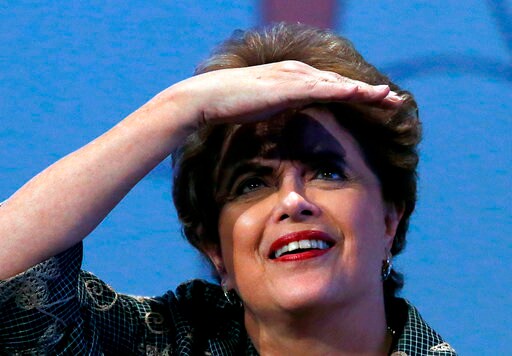 In Wake of Defeats, Brazil's Rousseff Takes Show on the Road