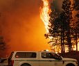 Fire Engulfs Northern California Town, Leveling Businesses