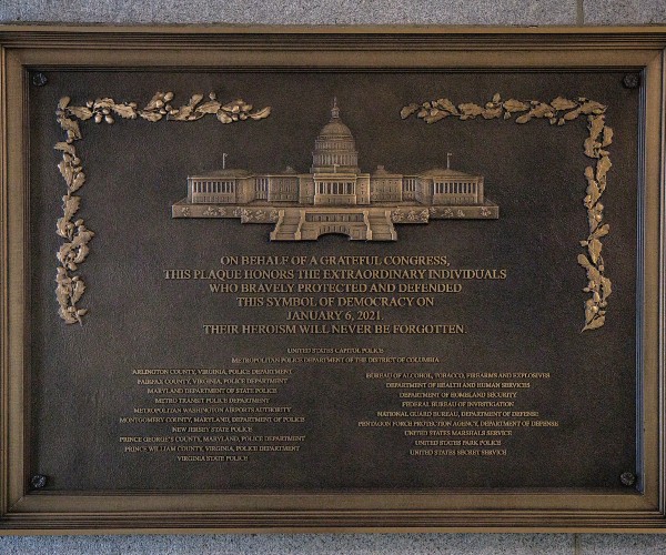 Capitol Police Deserve More Than a Plaque 