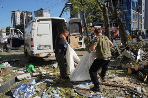 Ukraine Sends over 30 Drones into Russia after Bombing of Kharkiv Leaves 3 Dead and Dozens Injured