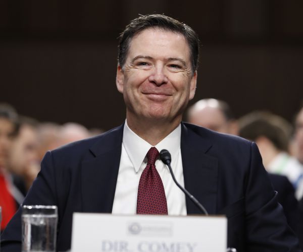 Report: Comey's Unreleased Book Moves to No. 1 on Amazon Amid Trump Attacks