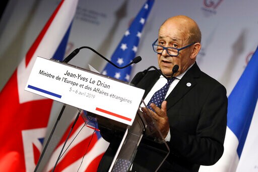 The Latest: G-7 Ministers Make Mildly Worded Commitments