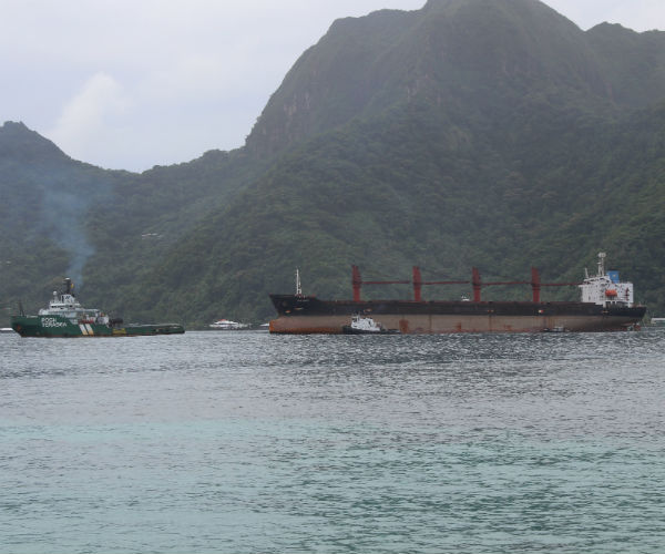 NKorean Cargo Ship Seized by US Arrives in American Samoa
